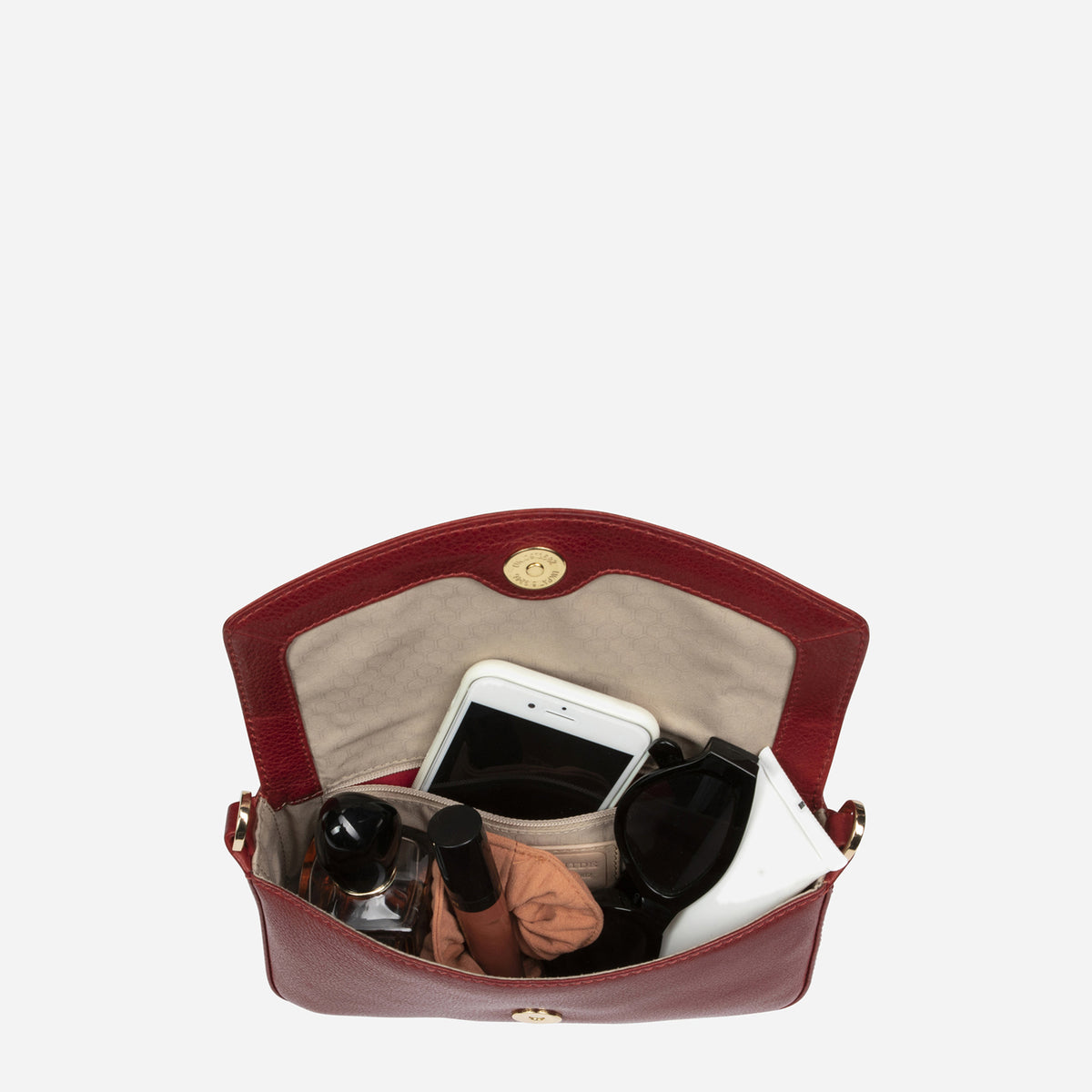 Paris Clutch Bag, Red