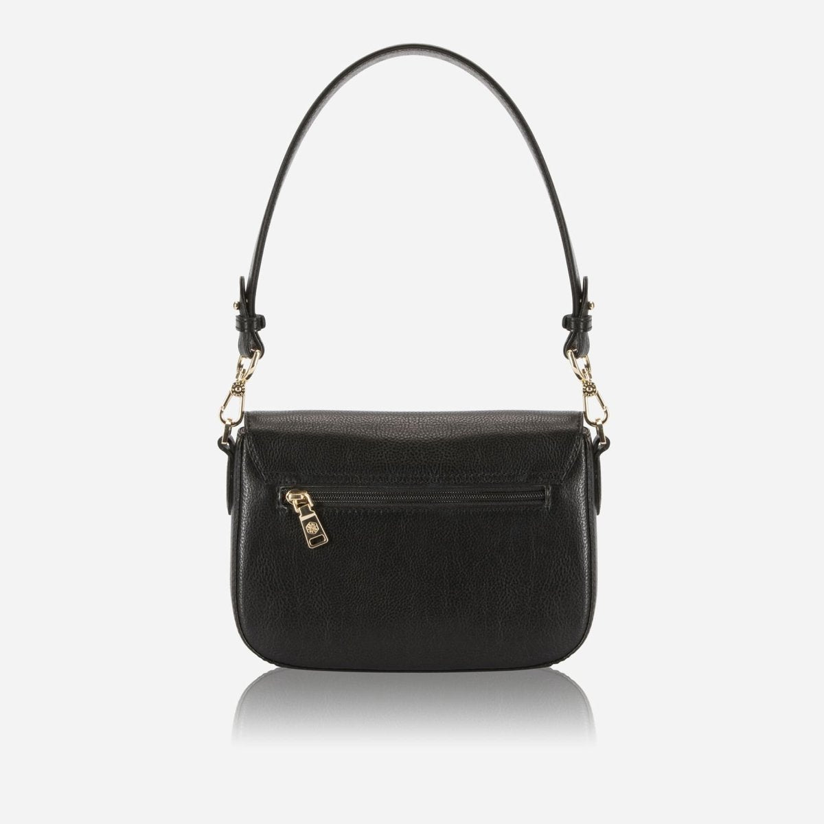 Paris black women's leather wallets and purses by Jekyll & Hide - back view