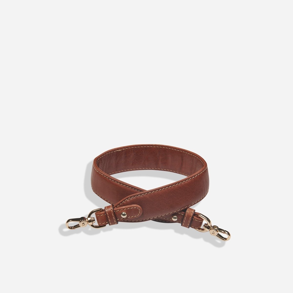 Paris Short Shoulder Strap, Tan