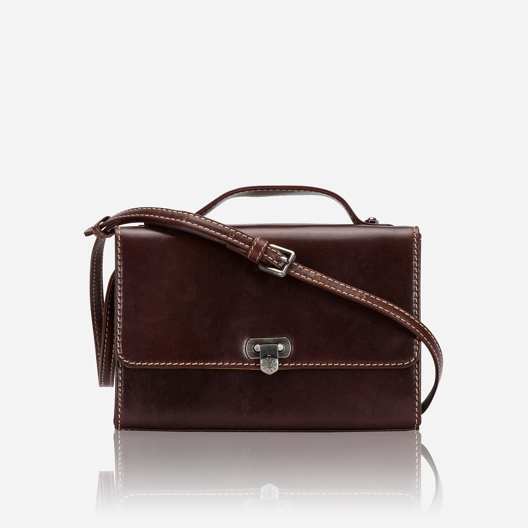 Oxford Ladies Crossbody, Tobacco