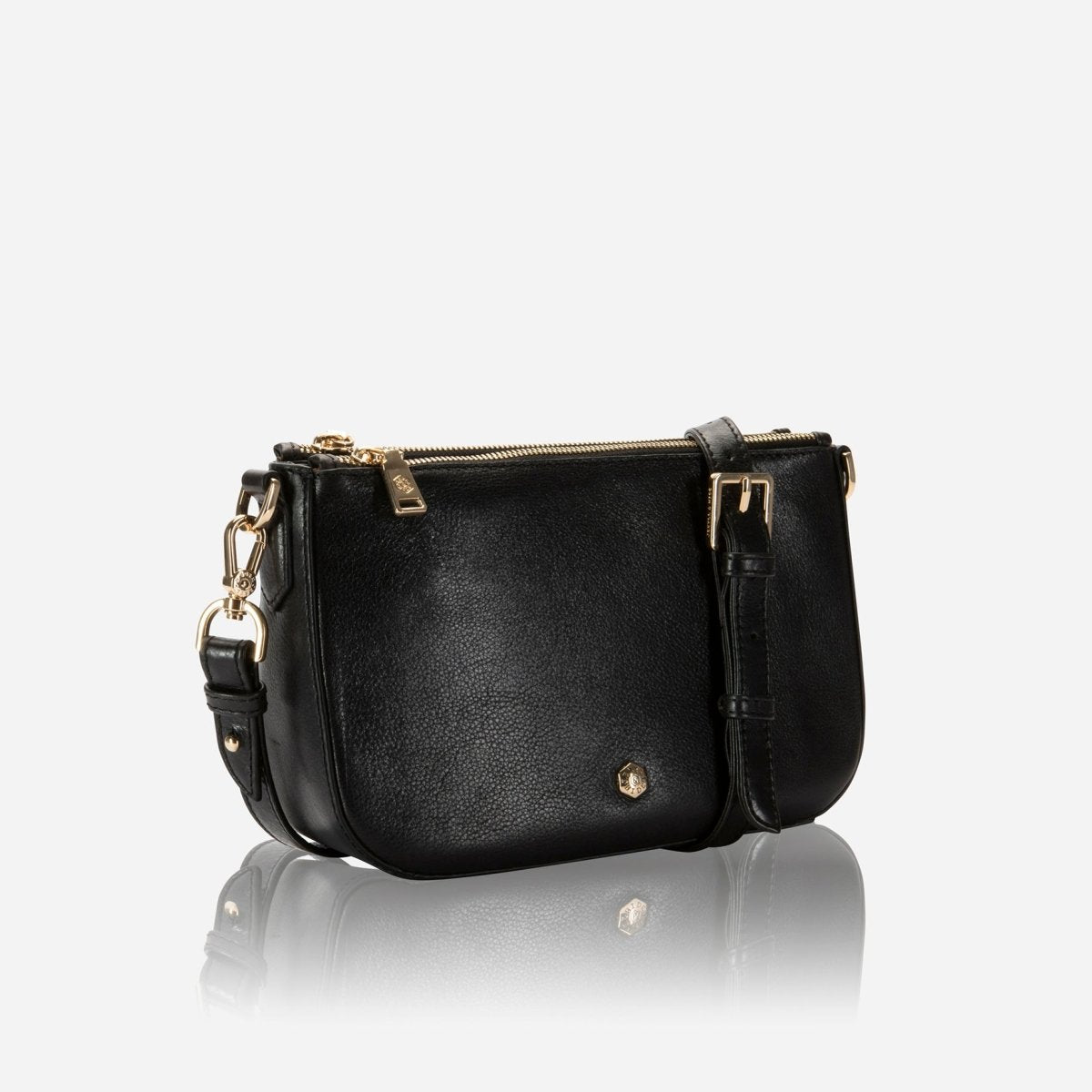Paris Crossbody 3-Compartment, Black