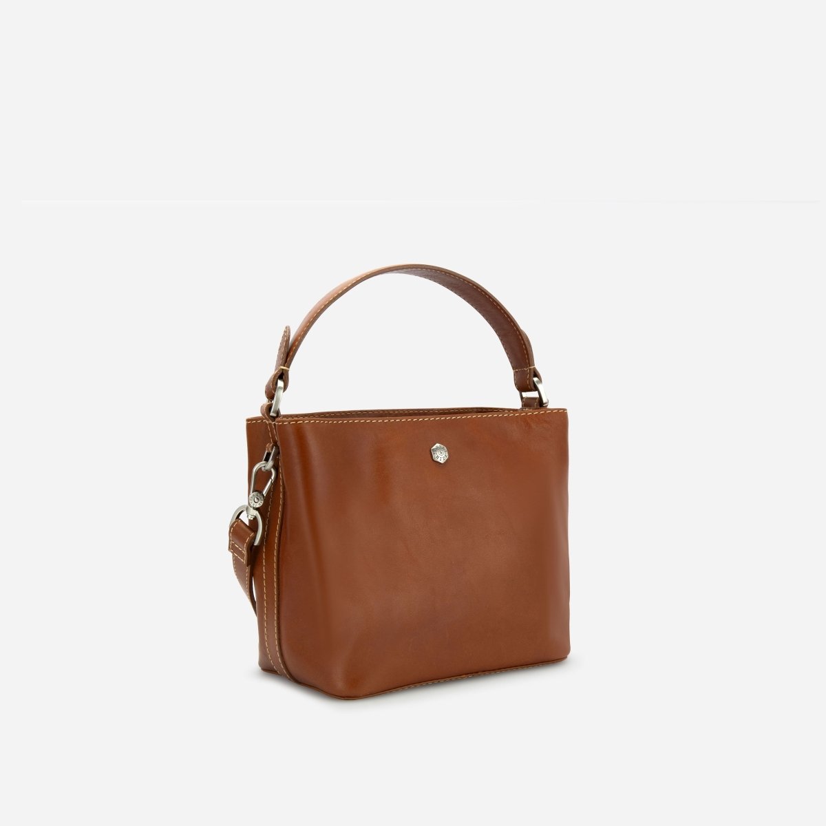 Leather Bucket Bag