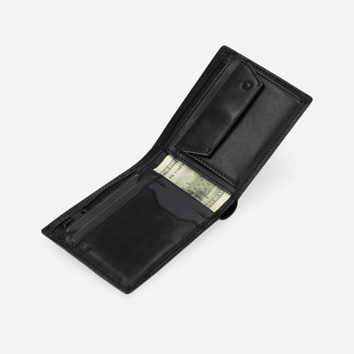 OXFORD coffee wallet by Jekyll & Hide - close-up detail