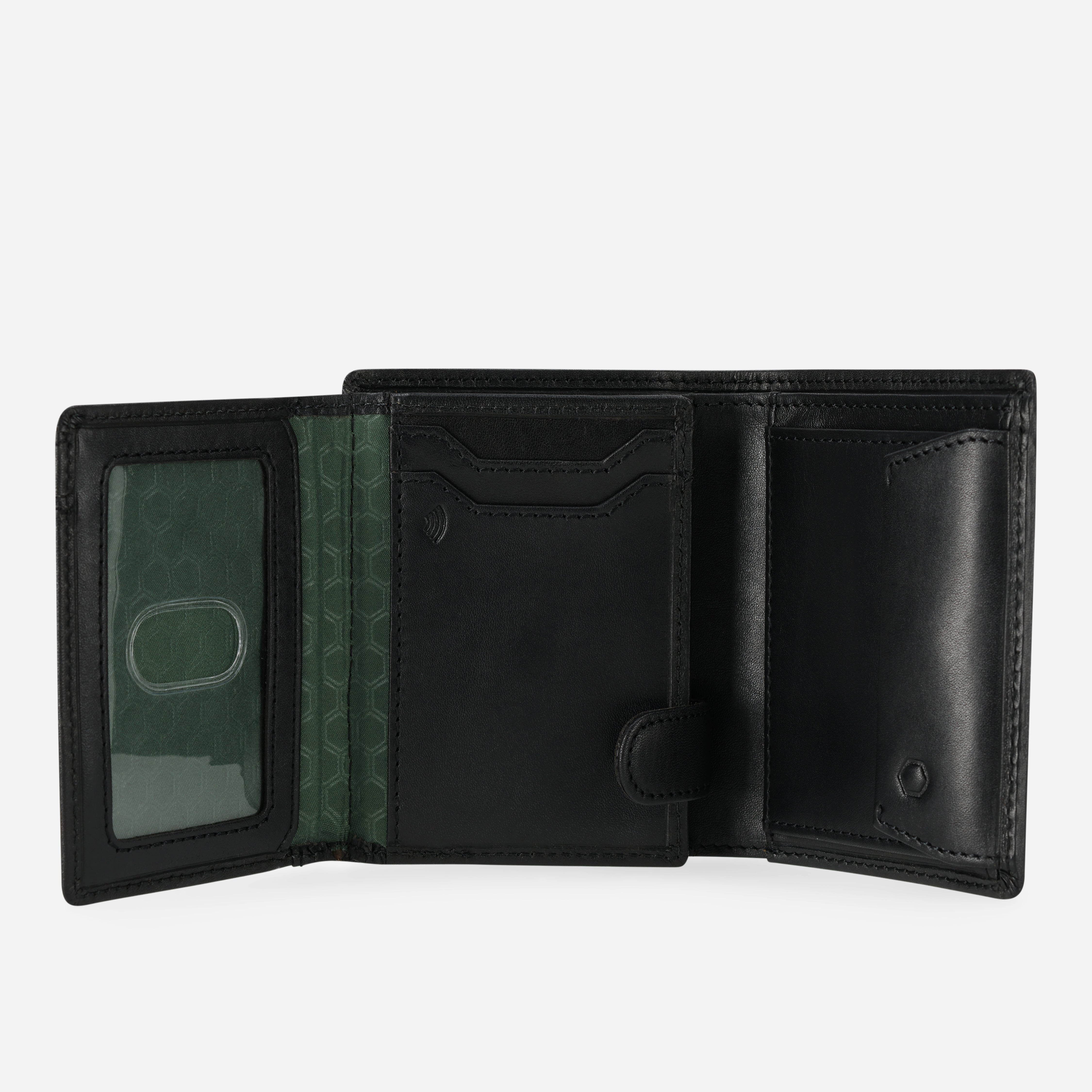 Large Bifold Wallet With ID Window