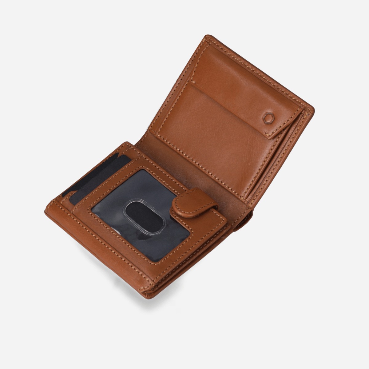 OXFORD black men's leather wallet by Jekyll & Hide - product image 14
