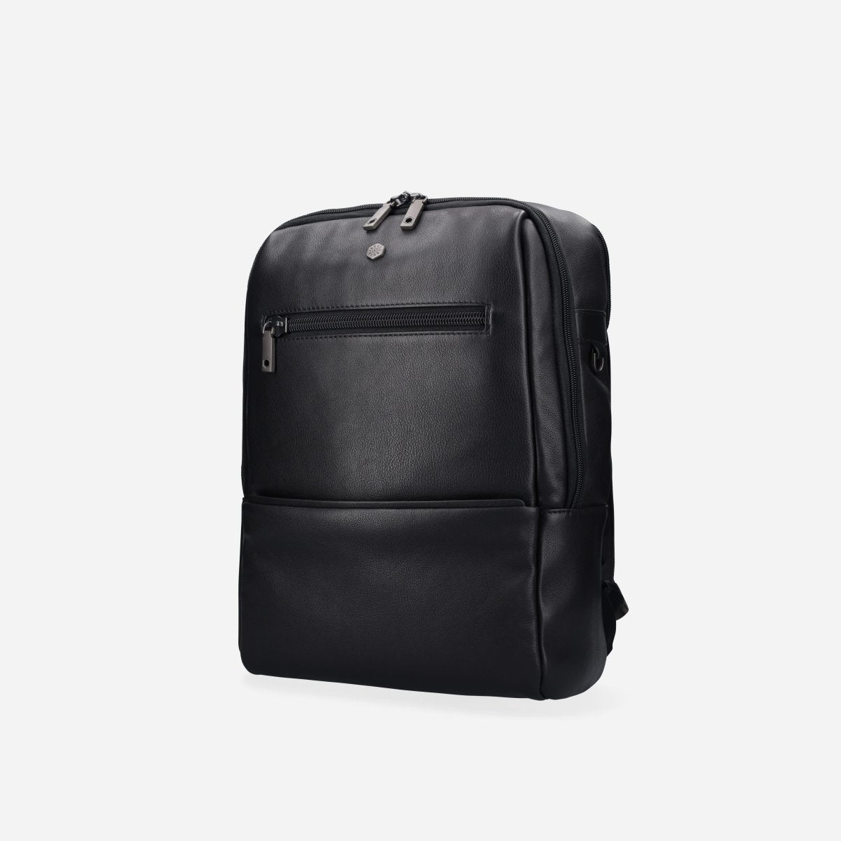 Full-grain leather backpack by Jekyll & Hide - side view