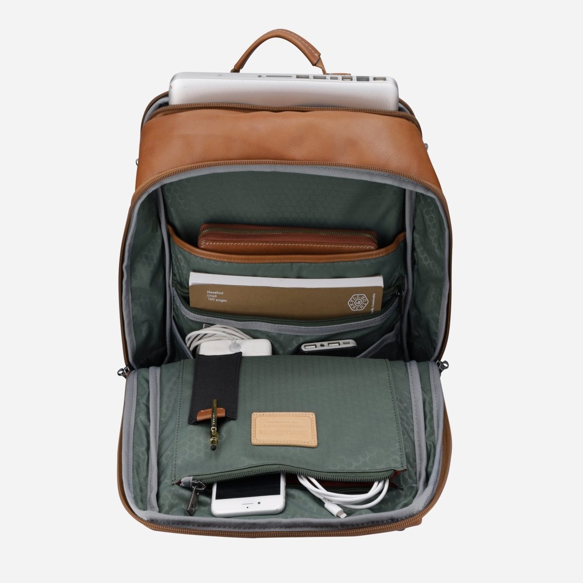 Full-grain leather backpack by Jekyll & Hide - product image 13