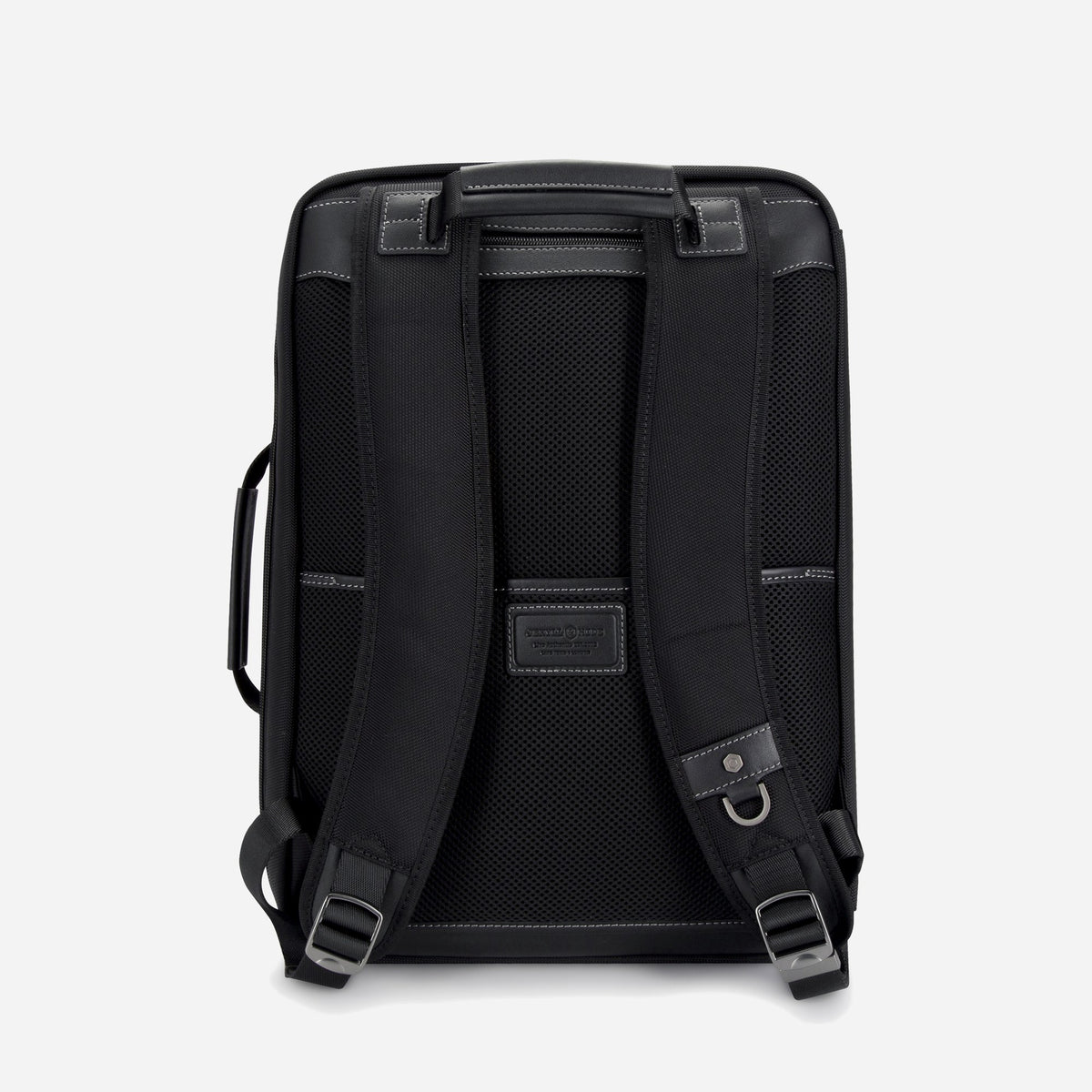 Back of the Tokyo Large Backpack with padded straps and brand patch