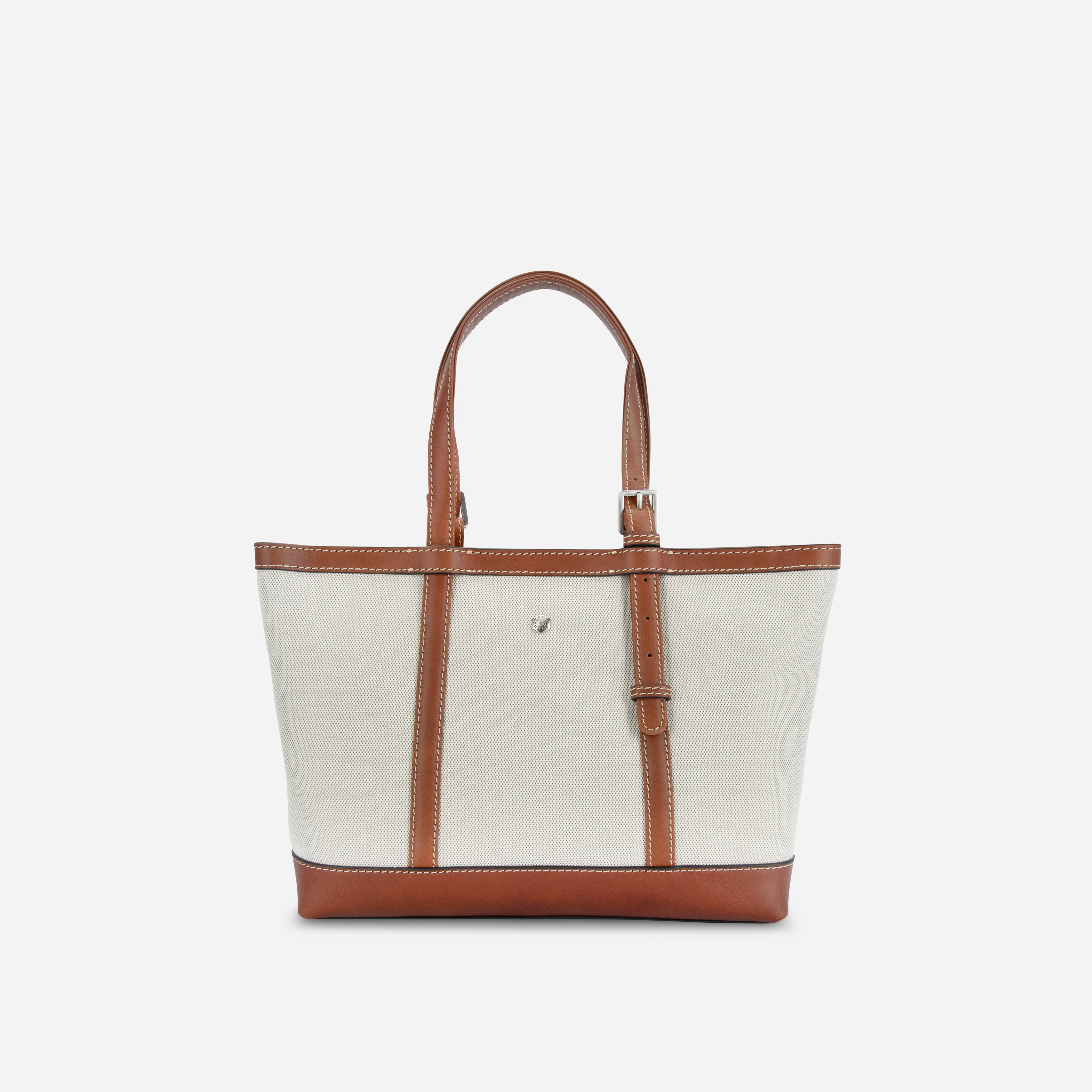 Jekyll & Hide Canvas Shopper Tote in Colt, front view