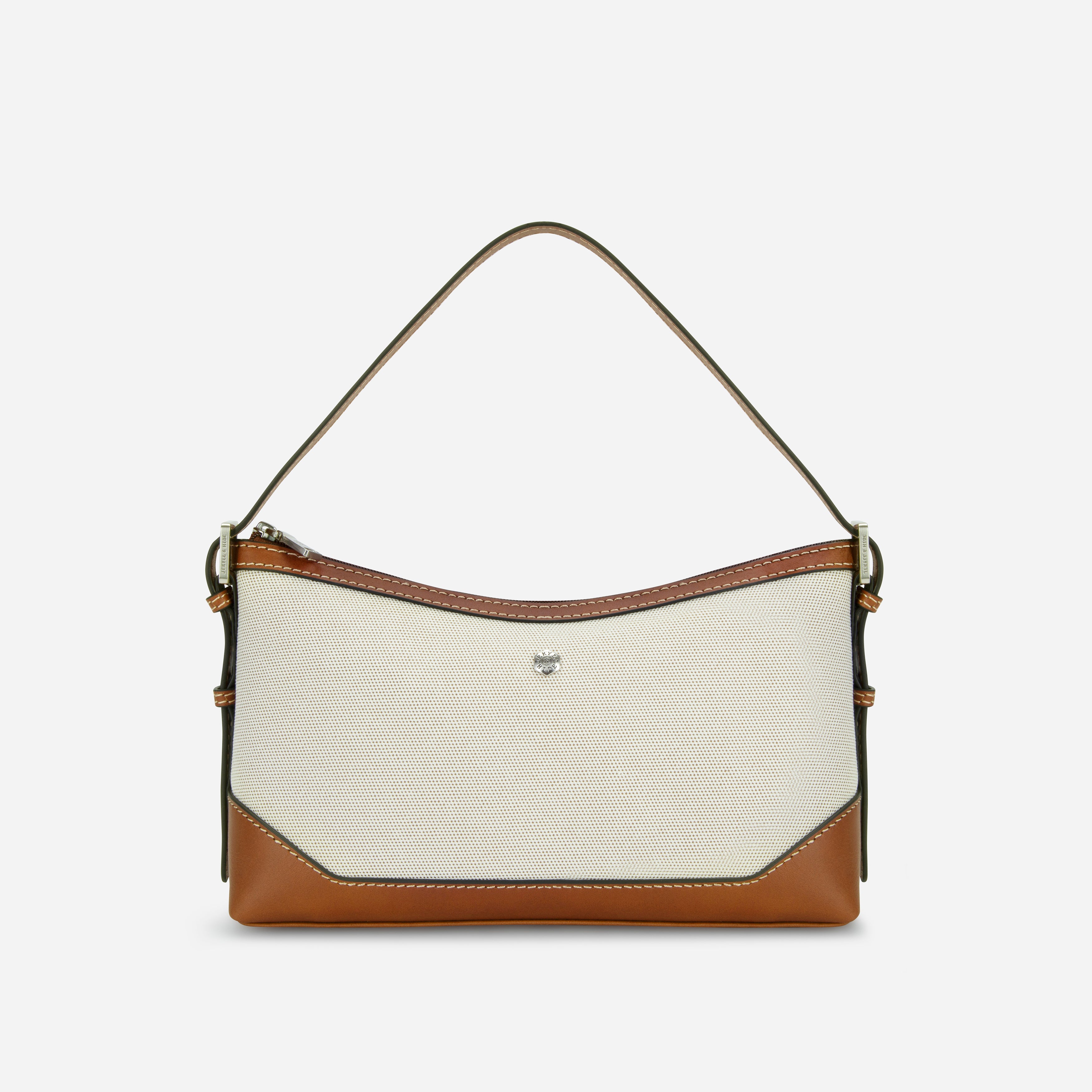 Jekyll & Hide Canvas Sling Handbag in Colt, front view