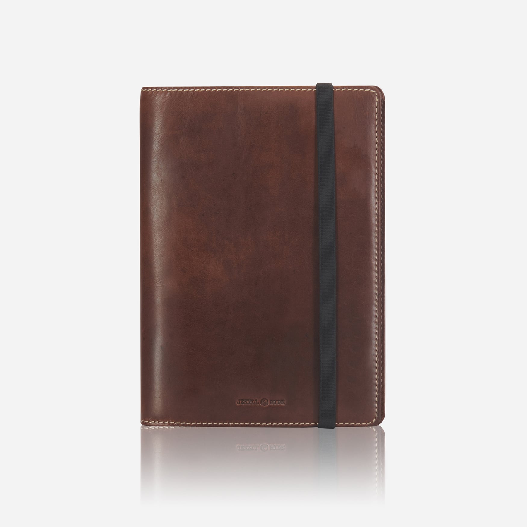 Leather A5 Notebook Cover, Espresso