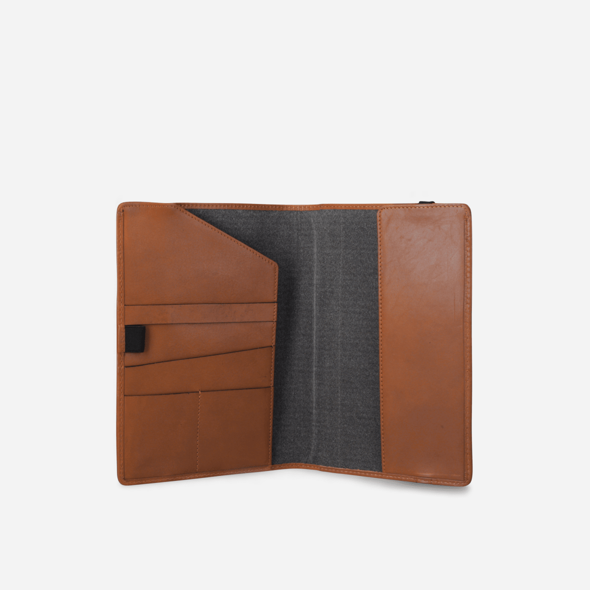 Havana camo leather notebook by Jekyll & Hide - hardware detail