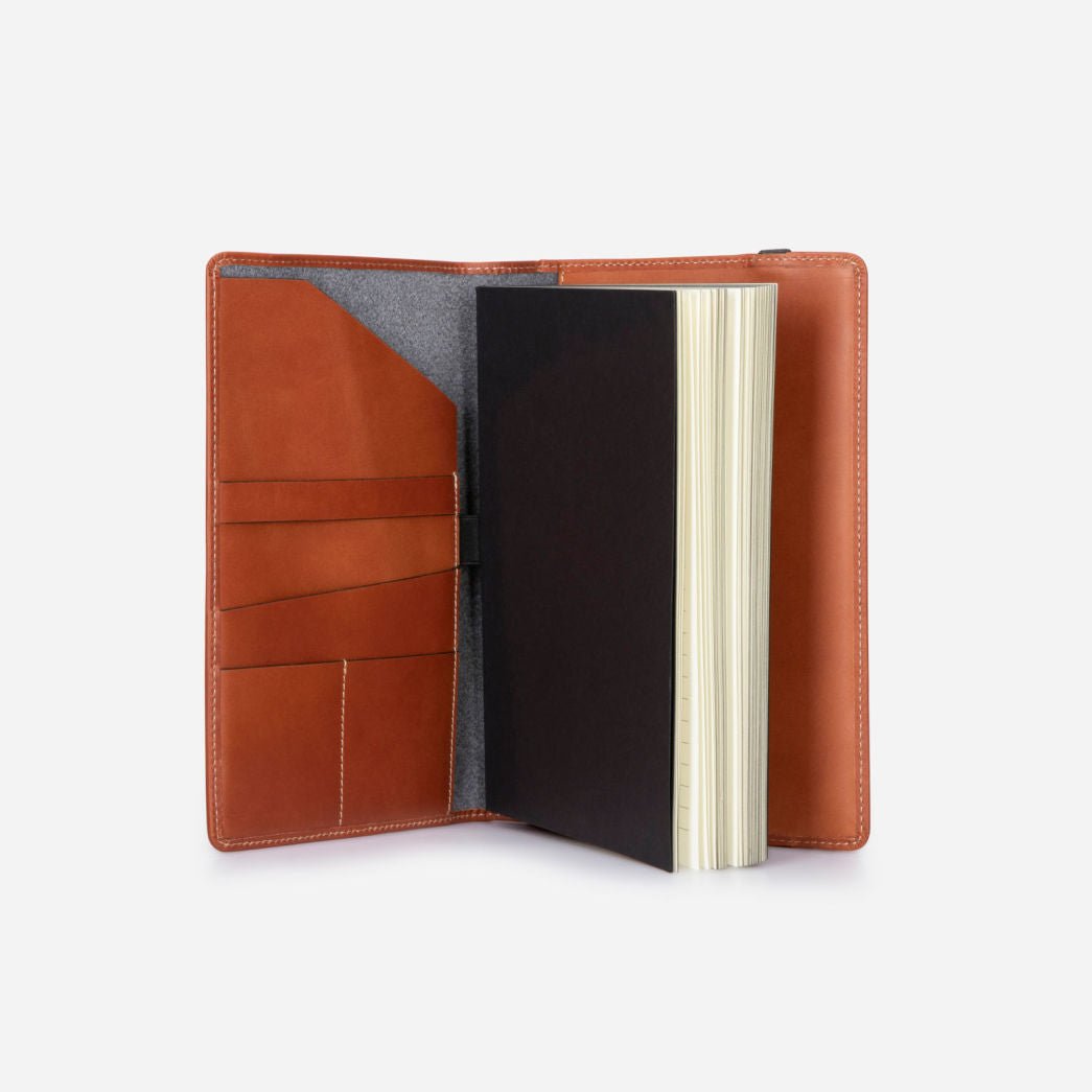 Leather A5 Notebook Cover