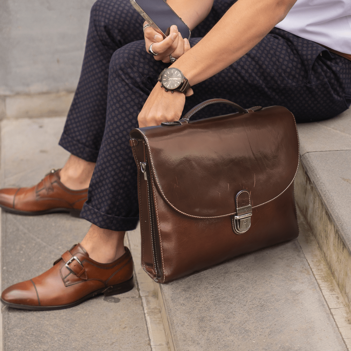 Slim Business Briefcase