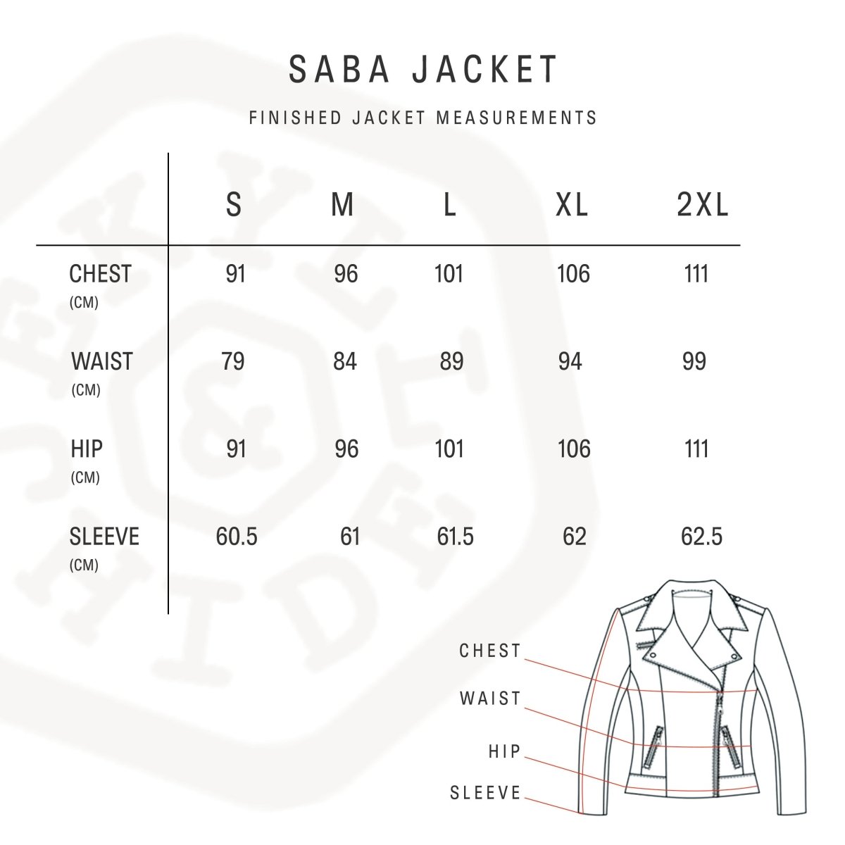 Lisa black women's leather jacket by Jekyll & Hide - interior detail