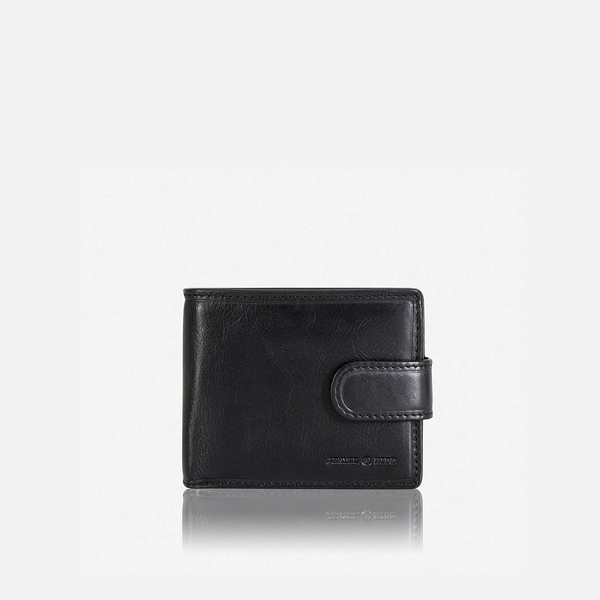 Mens Women Small Black Genuine Soft Leather Card Holder Wallet -  Hong  Kong