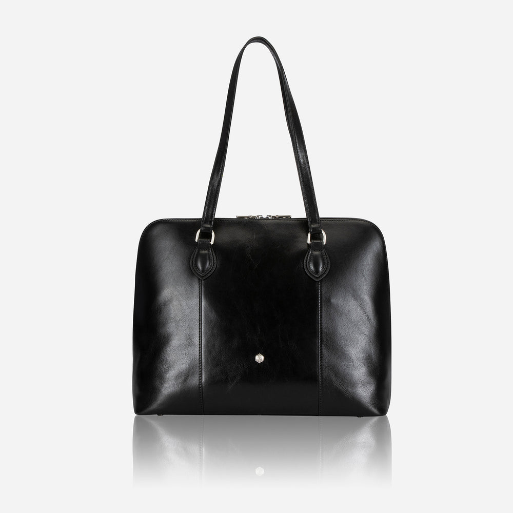 Medium 15" Leather Laptop Handbag In Black Jekyll & Hide Shop Now