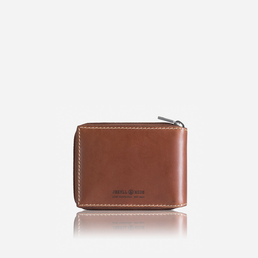 Large Zip Around Wallet With Coin, Clay - Jekyll and Hide SA