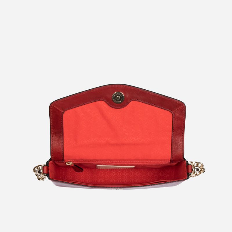 Paris Clutch Bag, Red
