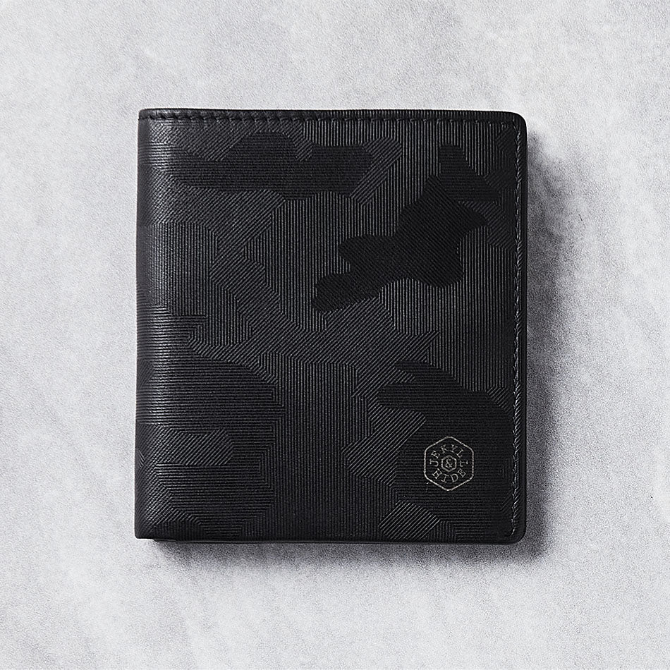Slim Bifold Wallet with Coin, Camo - Jekyll and Hide SA